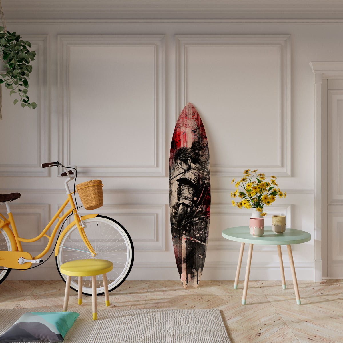 ARTIST ON THE EDGE Deko-Surfboard