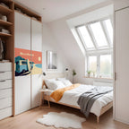 HELLO SUMMER Selbstklebendes Horizontal-Poster