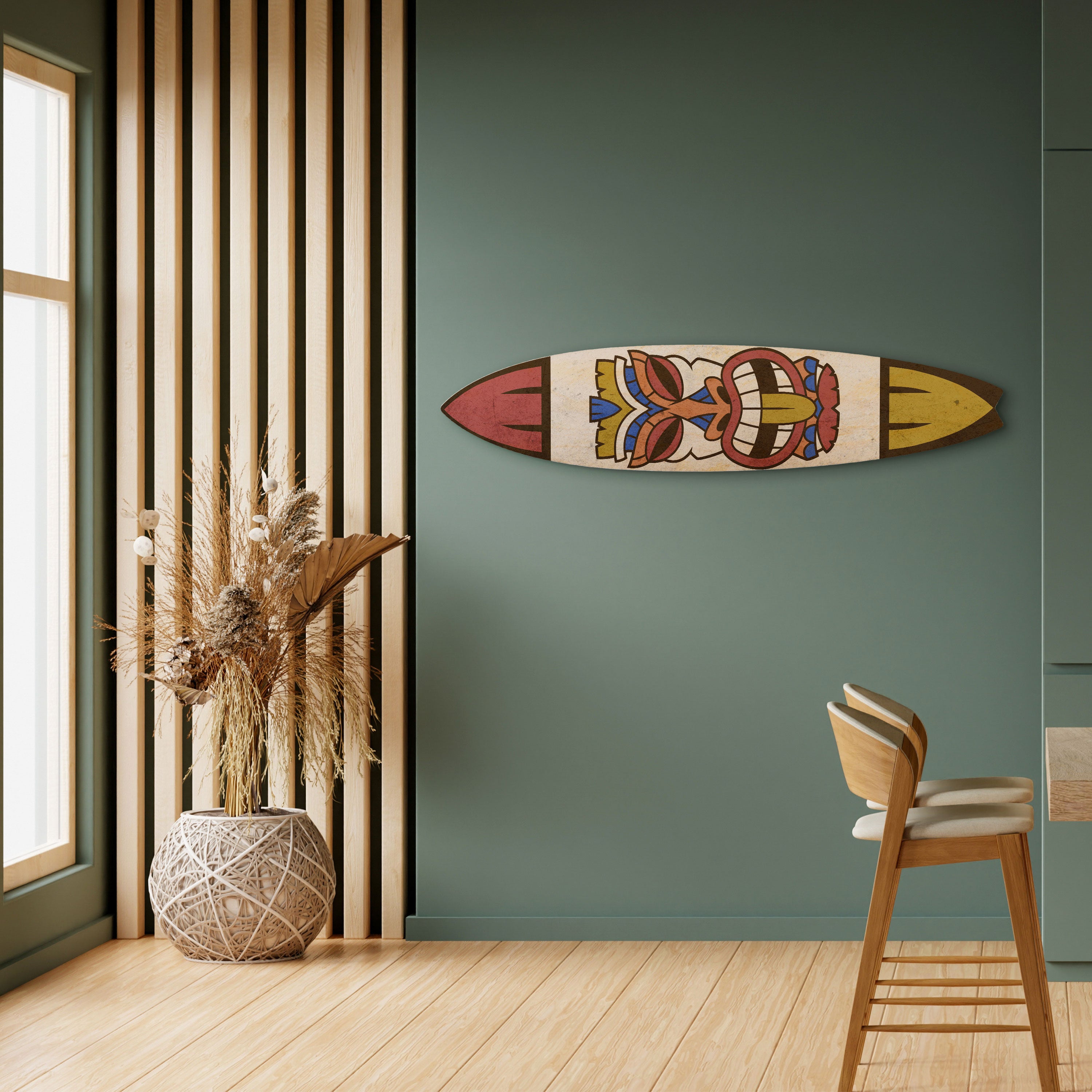 TOTEM TIKI Deko-Surfboard