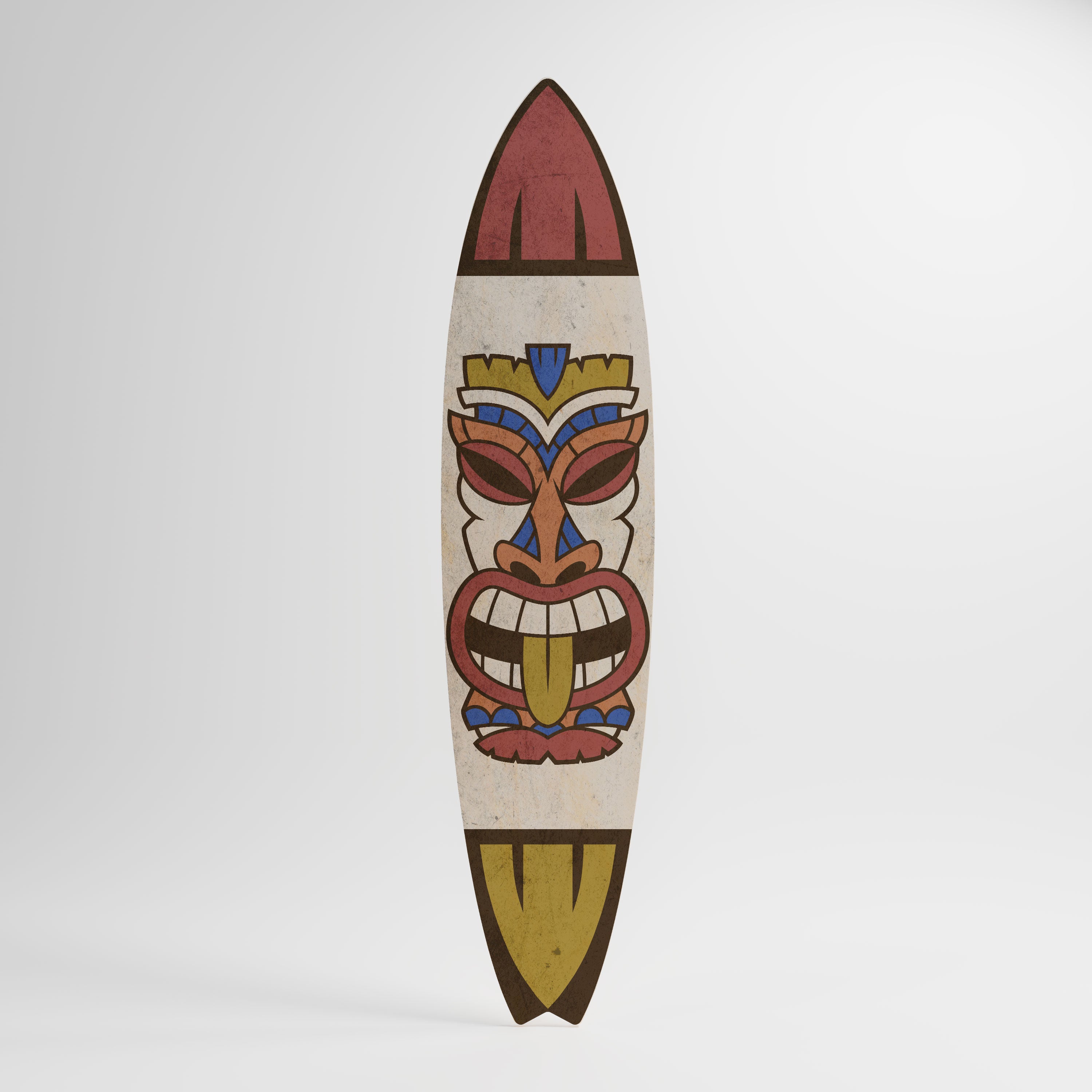 TOTEM TIKI Deko-Surfboard