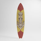TIKI TOTEM Deko-Surfboard