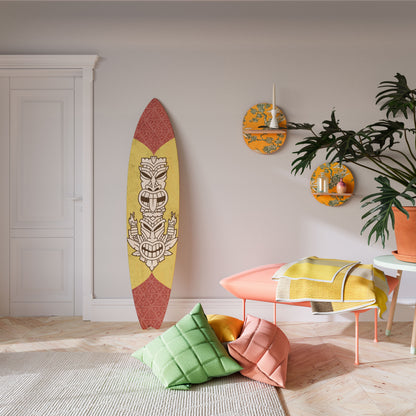 TIKI TOTEM Deko-Surfboard