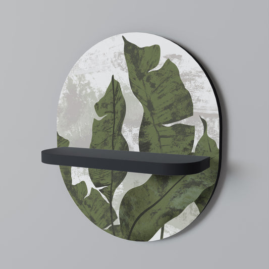 LEAF ECHO Dekoratives Wandregal