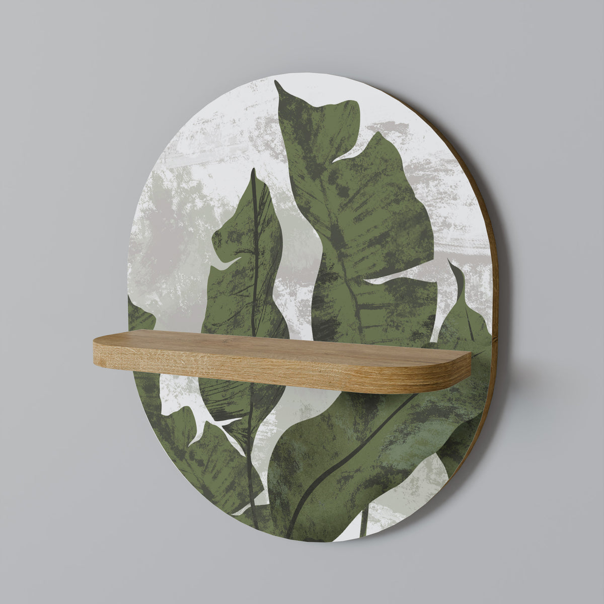 LEAF ECHO Dekoratives Wandregal