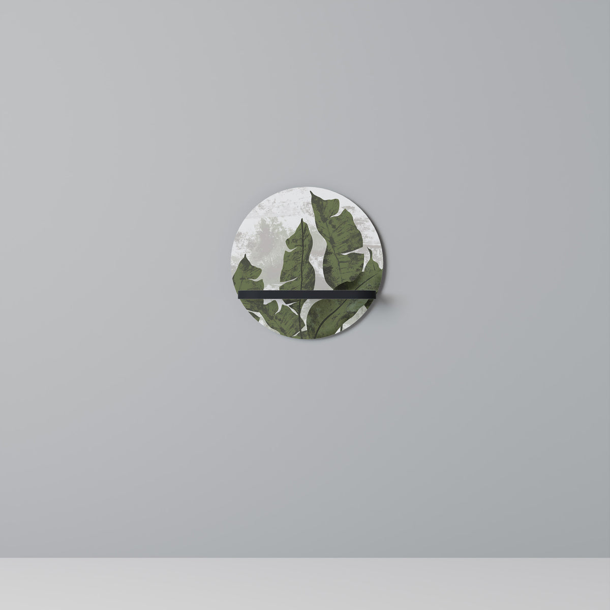LEAF ECHO Dekoratives Wandregal