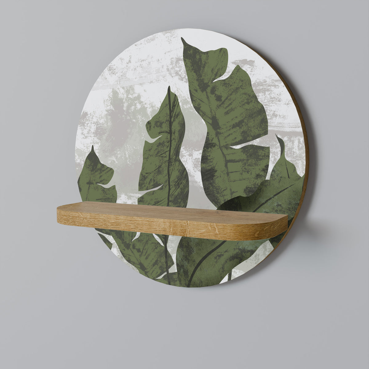 LEAF ECHO Dekoratives Wandregal