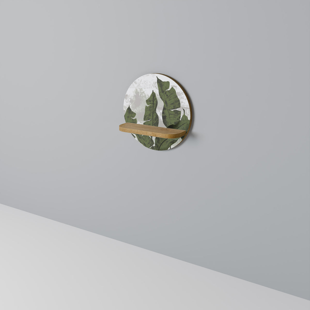 LEAF ECHO Dekoratives Wandregal