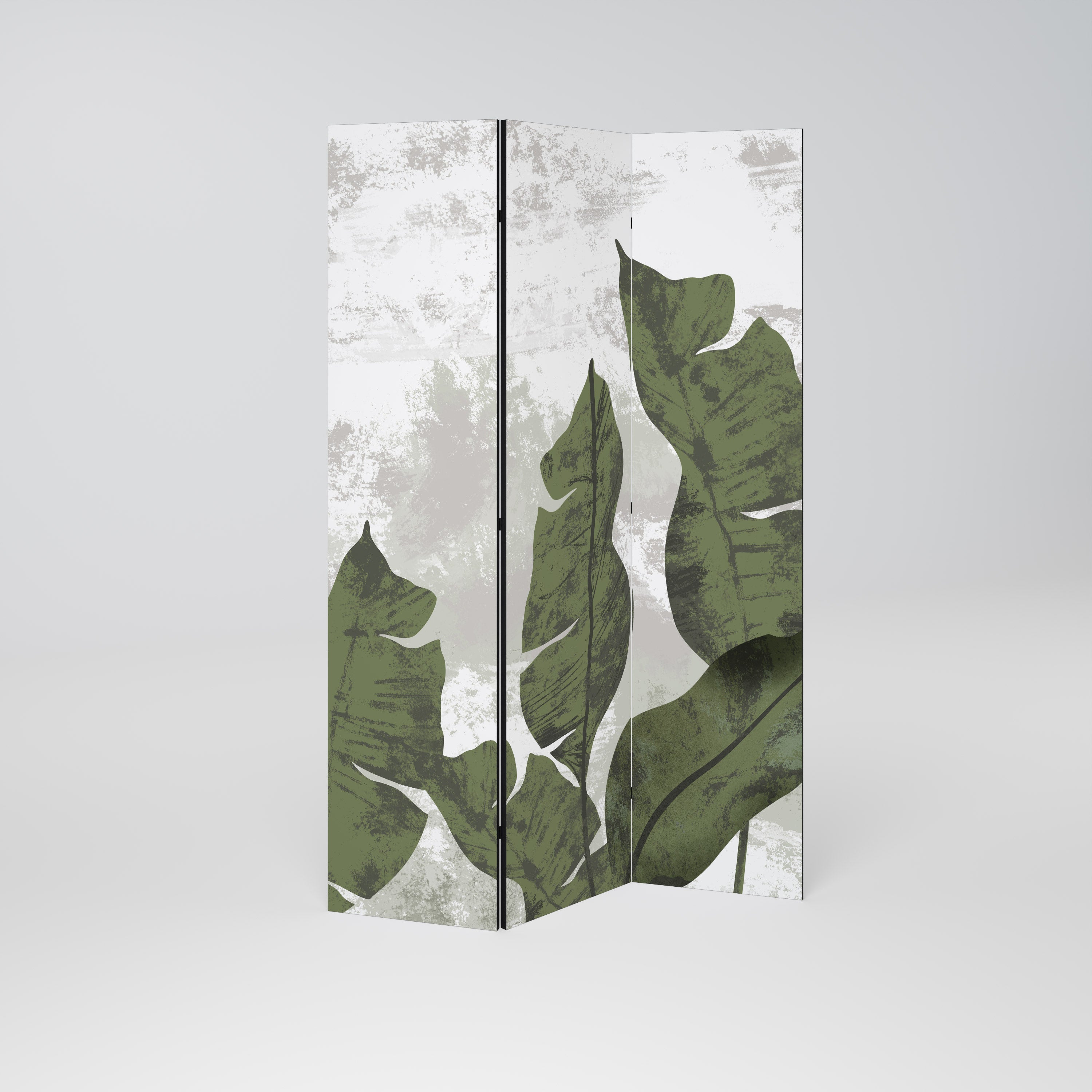 LEAF ECHO Dekorativer 3-teiliger Raumteiler