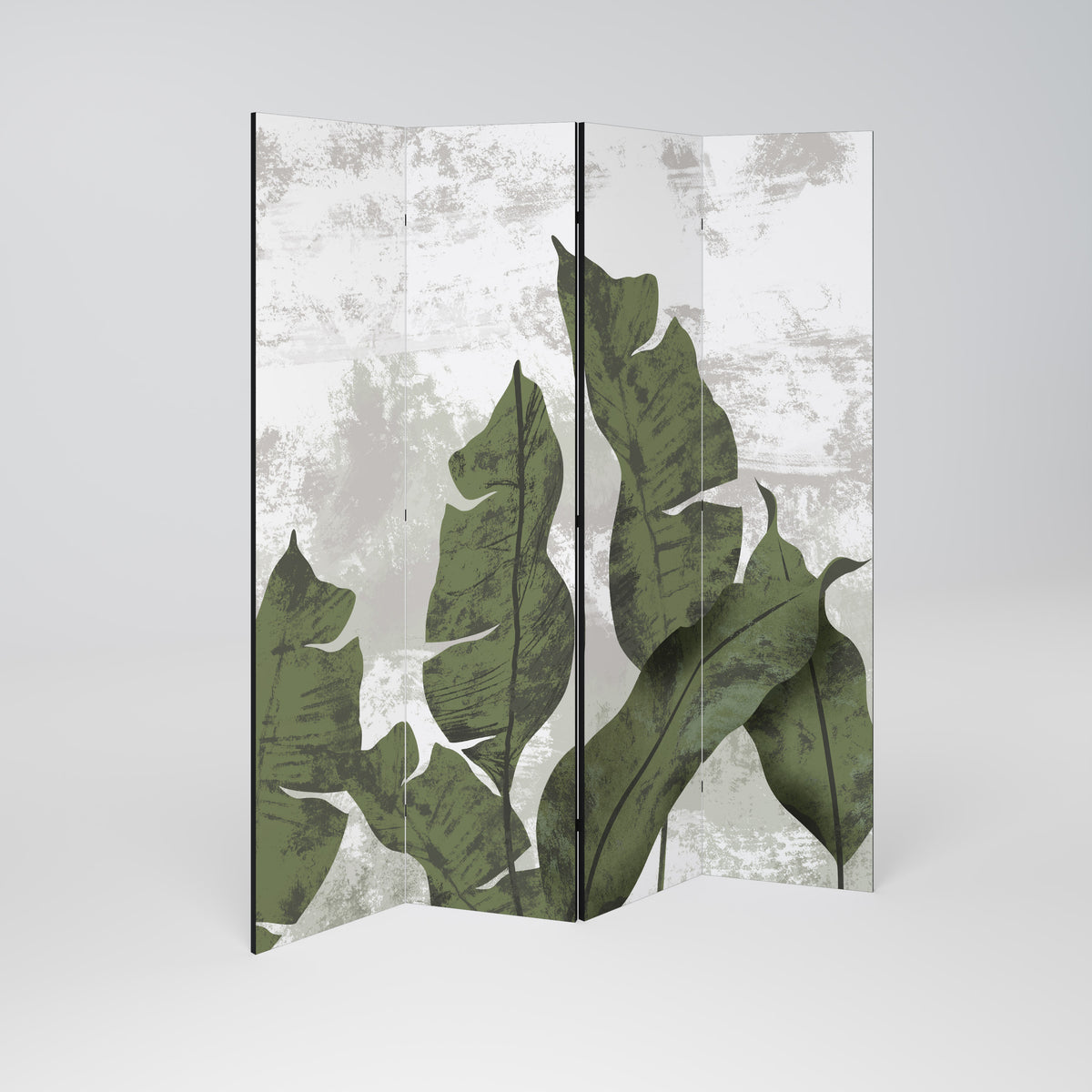LEAF ECHO 4-teiliger Paravent