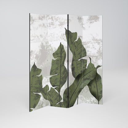 LEAF ECHO 4-teiliger Paravent