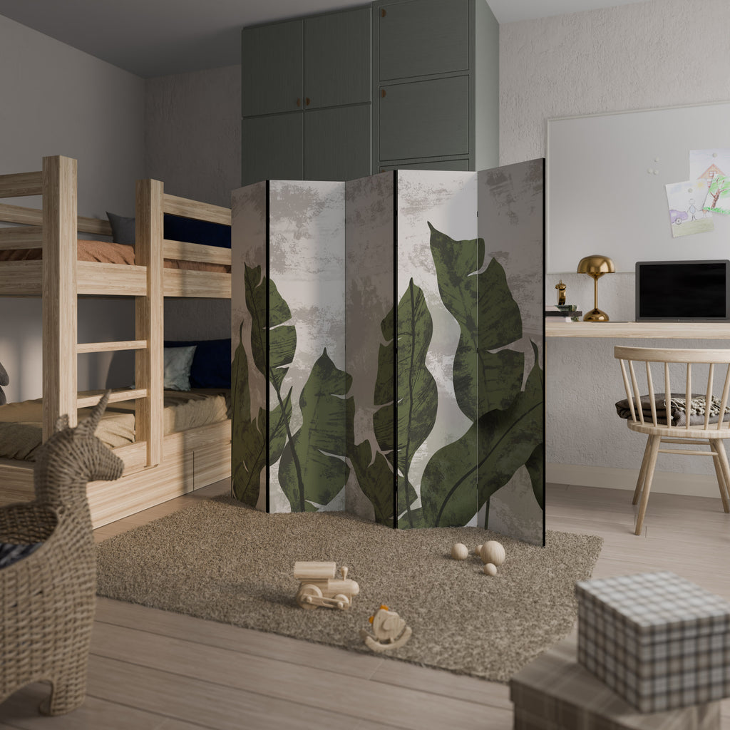 LEAF ECHO 5-teiliger Paravent