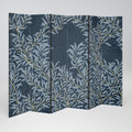 BLUE LEAVES 6-teiliger Paravent