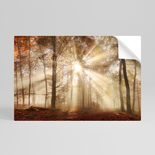 WHISPERS OF AUTUMN Selbstklebendes Horizontal-Poster