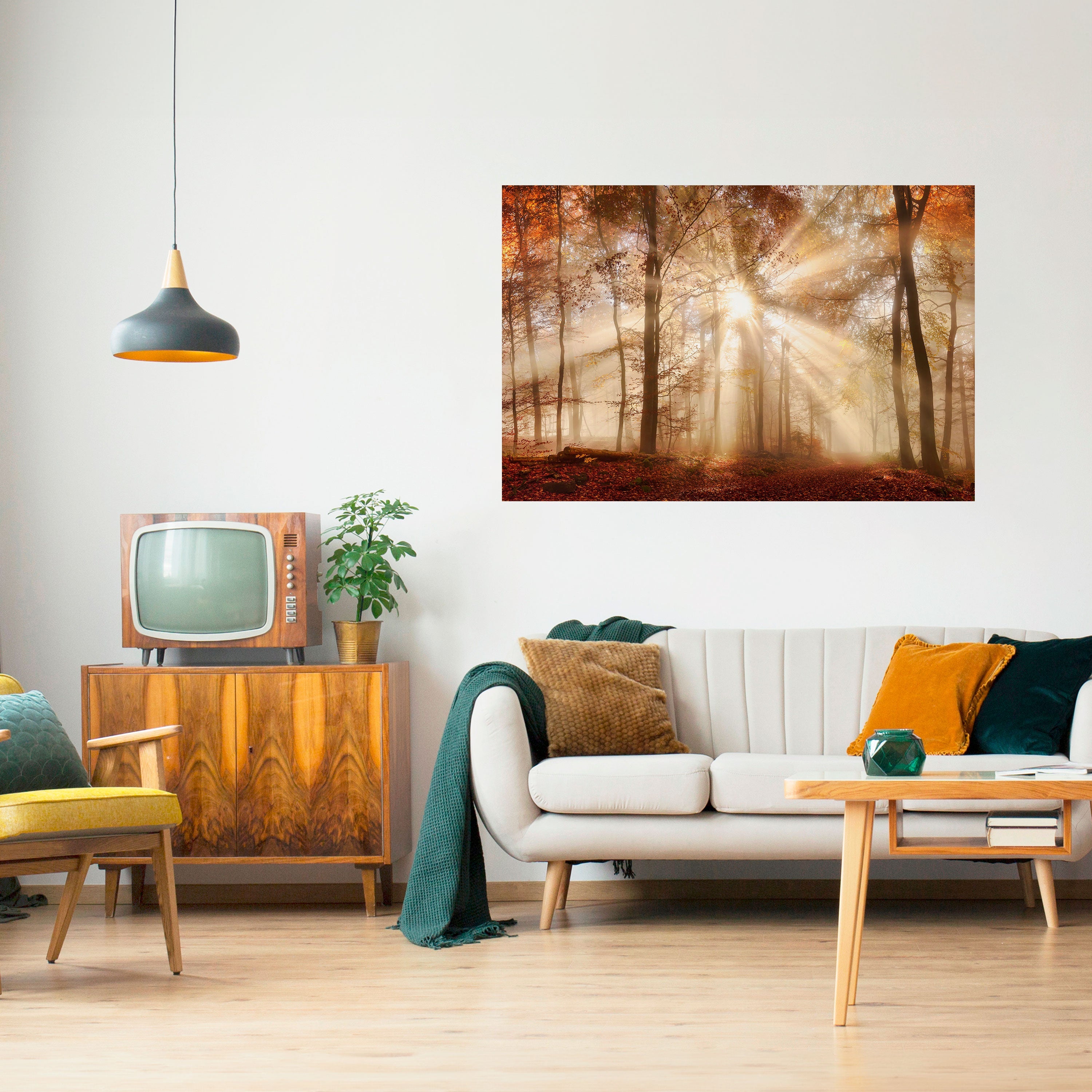 WHISPERS OF AUTUMN Selbstklebendes Horizontal-Poster