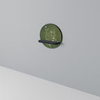 DANDELION HOLD Rundes Kunstregal in Schwarz