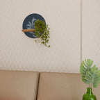 SHADOW BRANCH Rundes Kunstregal in Eiche-Optik