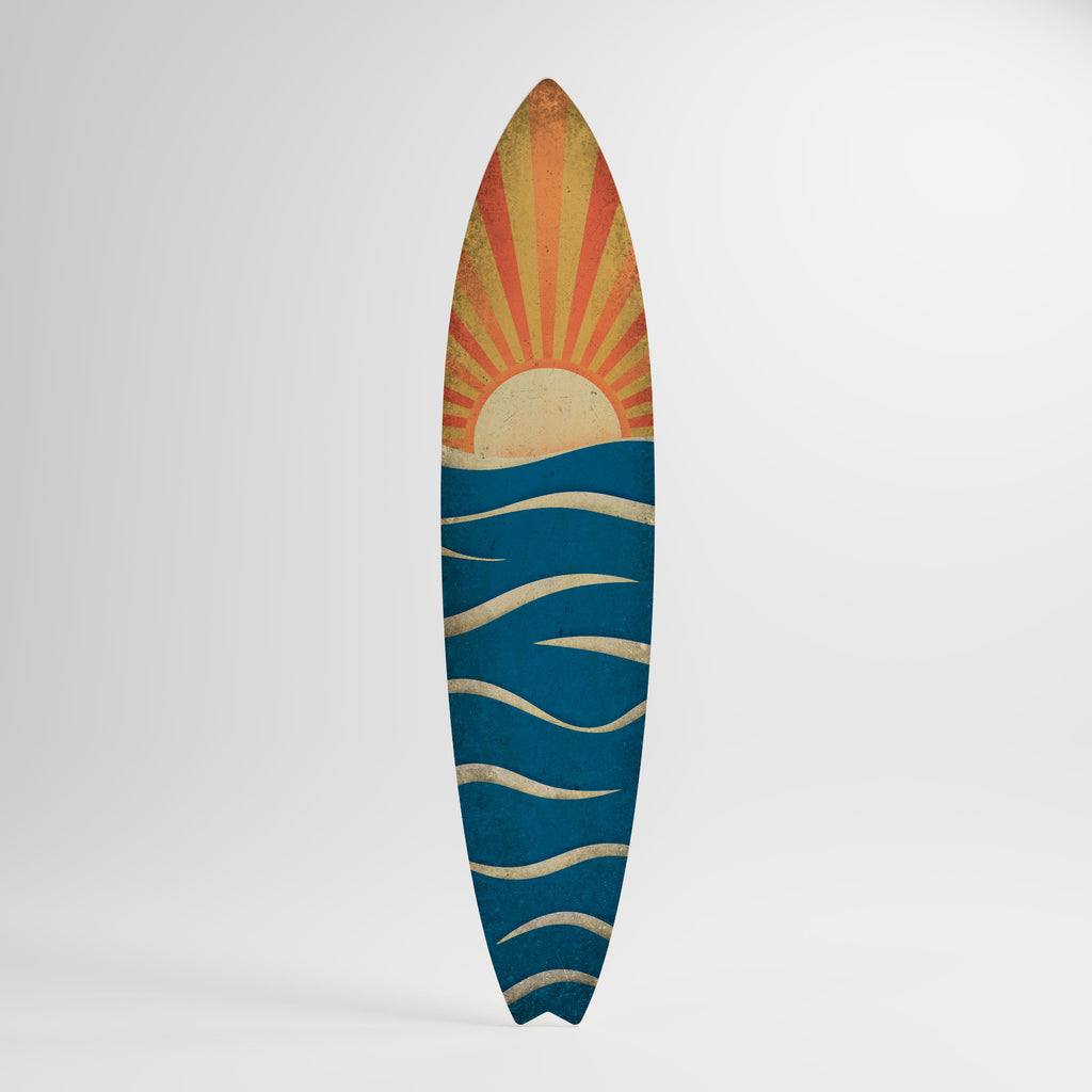SUNNY SLIDE Deko-Surfboard