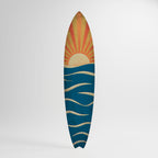 SUNNY SLIDE Deko-Surfboard