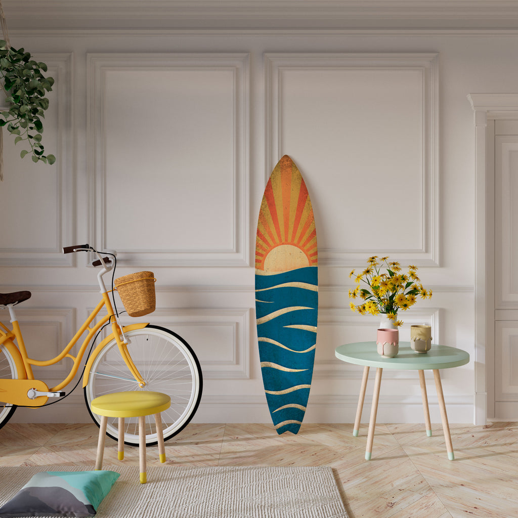 SUNNY SLIDE Deko-Surfboard