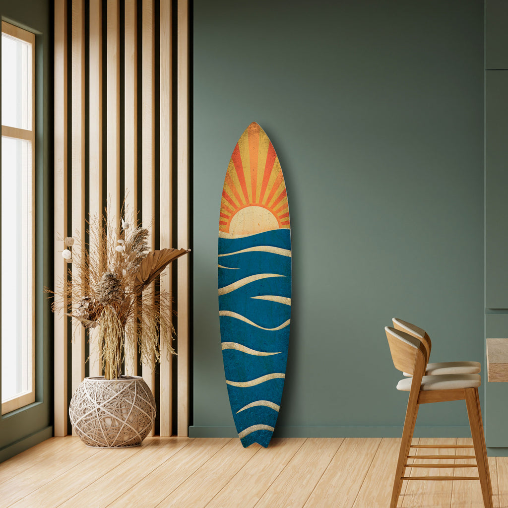 SUNNY SLIDE Deko-Surfboard