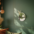 WILDERNESS DASH Ovales Kunstregal in Schwarz