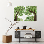 WILDERNESS DASH Selbstklebendes Horizontal-Poster