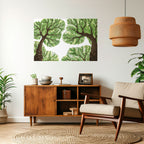 WILDERNESS DASH Selbstklebendes Horizontal-Poster