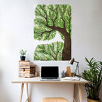 WILDERNESS DASH Selbstklebendes Poster - Hochformat