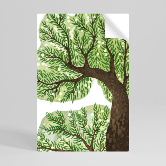 WILDERNESS DASH Selbstklebendes Poster - Hochformat