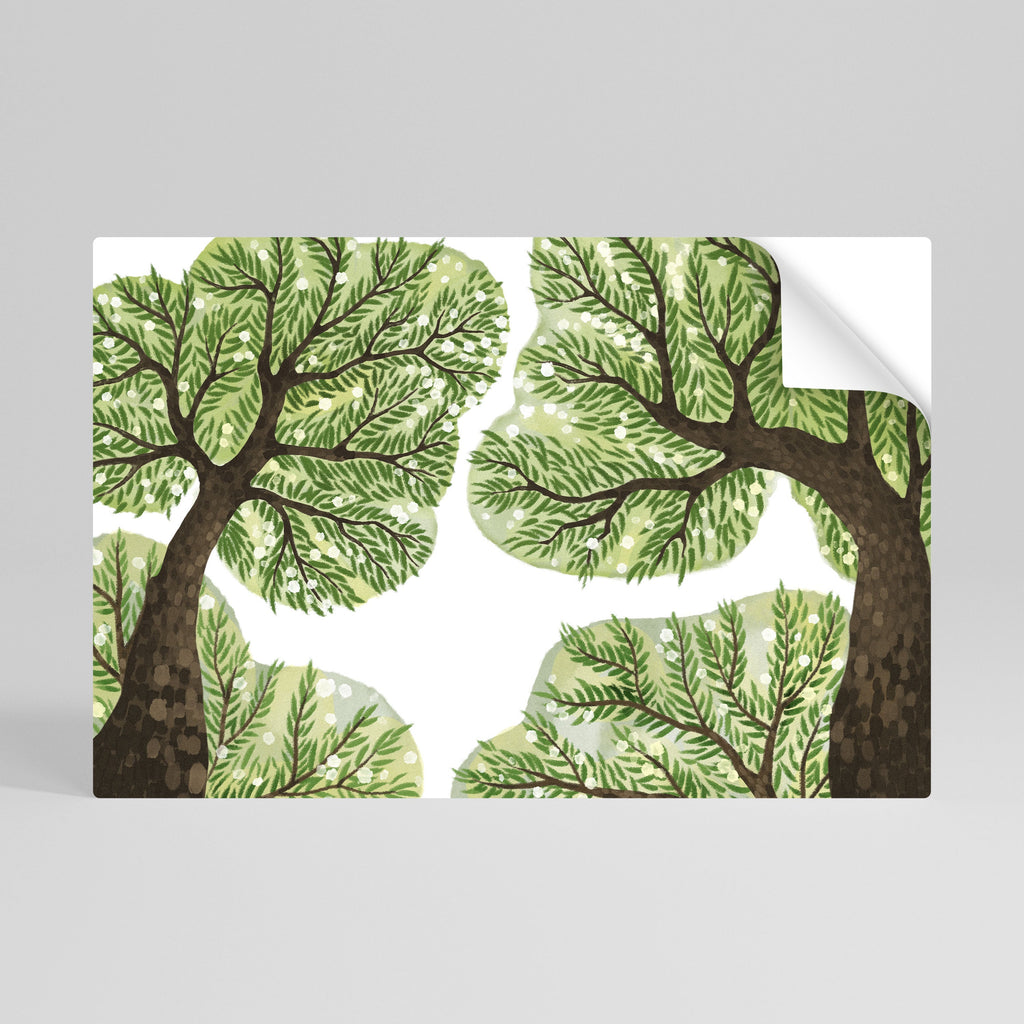 WILDERNESS DASH Selbstklebendes Horizontal-Poster