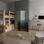 LUNAR SECRETS Dekorativer Paravent - 3-teilig