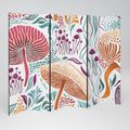 FUNGUS FANTASY 6-teiliger Paravent