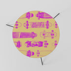 SKATEBOARD ARTISTRY Couchtisch Ø 60 cm