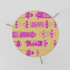 SKATEBOARD ARTISTRY Couchtisch Ø 60 cm