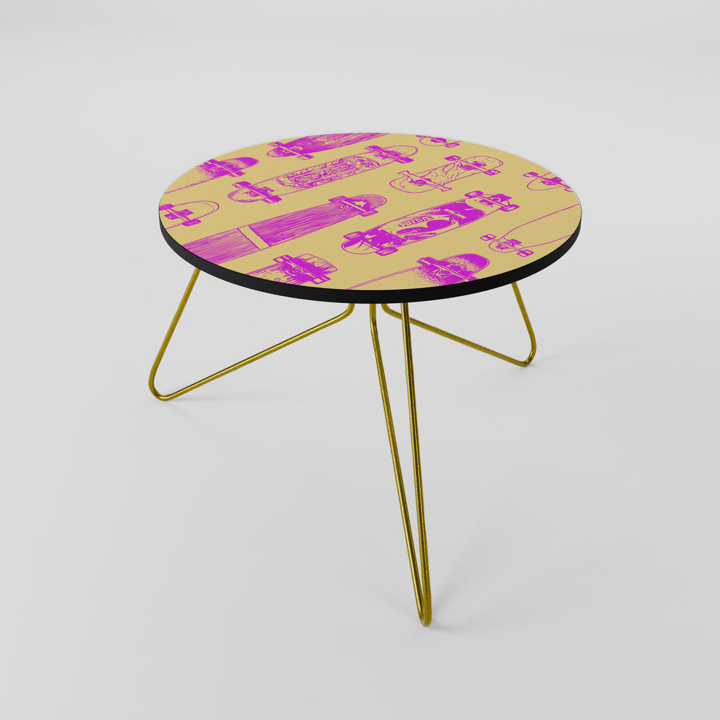 SKATEBOARD ARTISTRY Coffee Table