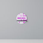 SKATEBOARD SKETCH Rundes Kunstregal in Schwarz