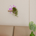 SKATEBOARD SKETCH Rundes Kunstregal in Eiche-Optik