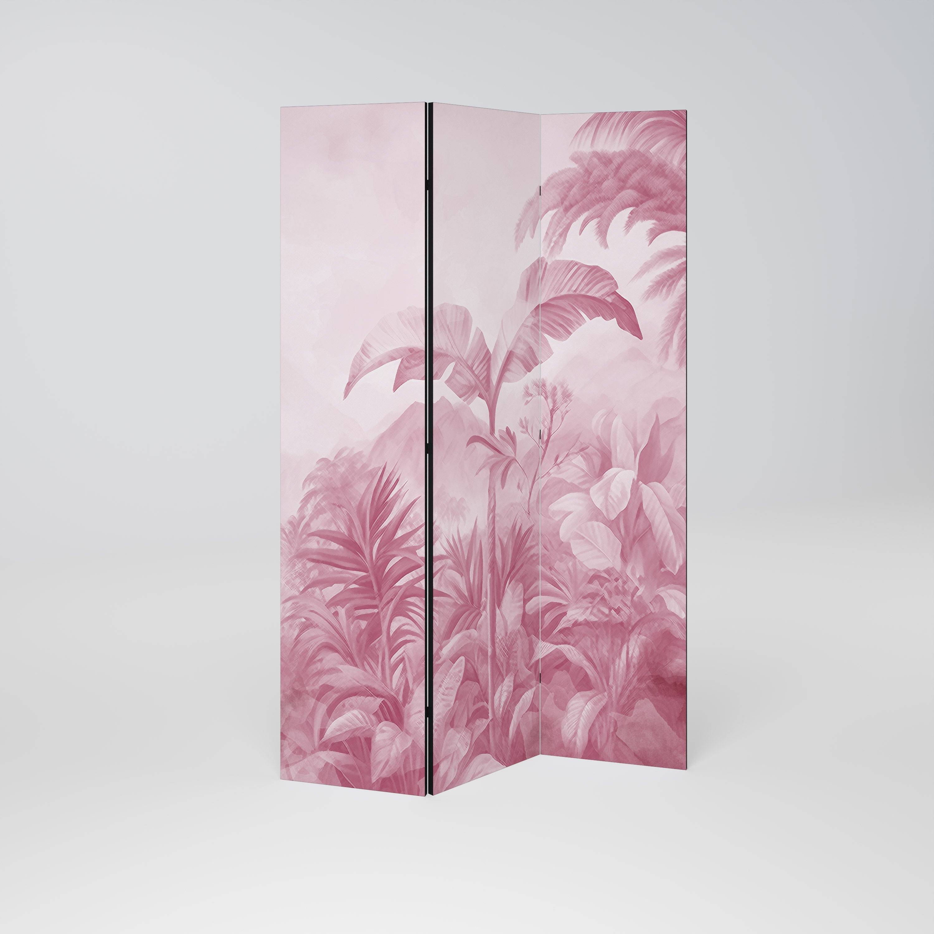 SWEET TROPICS Dekorativer 3-teiliger Raumteiler
