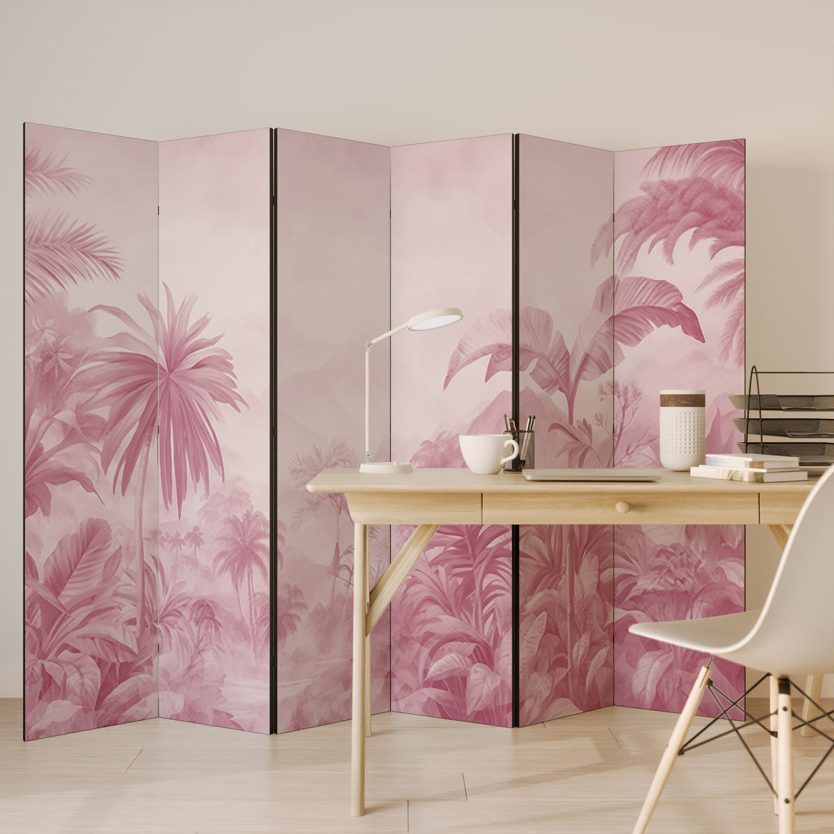 SWEET TROPICS 6-teiliger Paravent