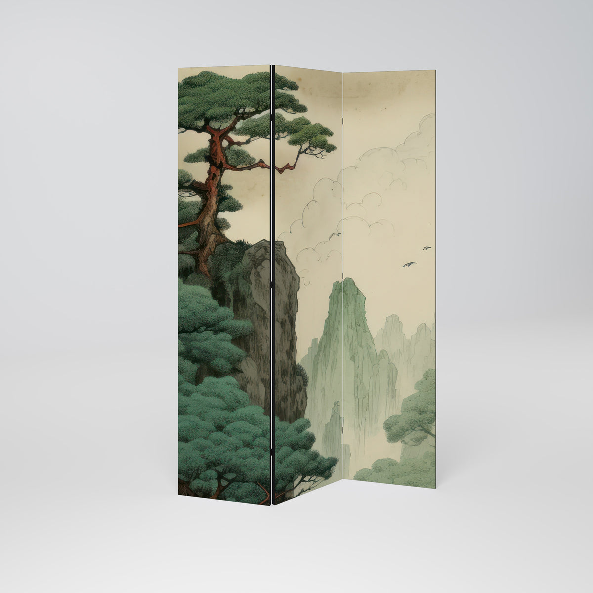VERDURE ABYSS 3-teiliger Paravent