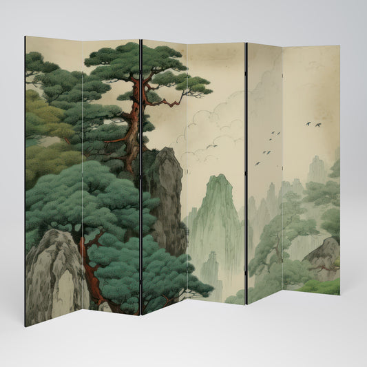 VERDURE ABYSS 6-teiliger Paravent