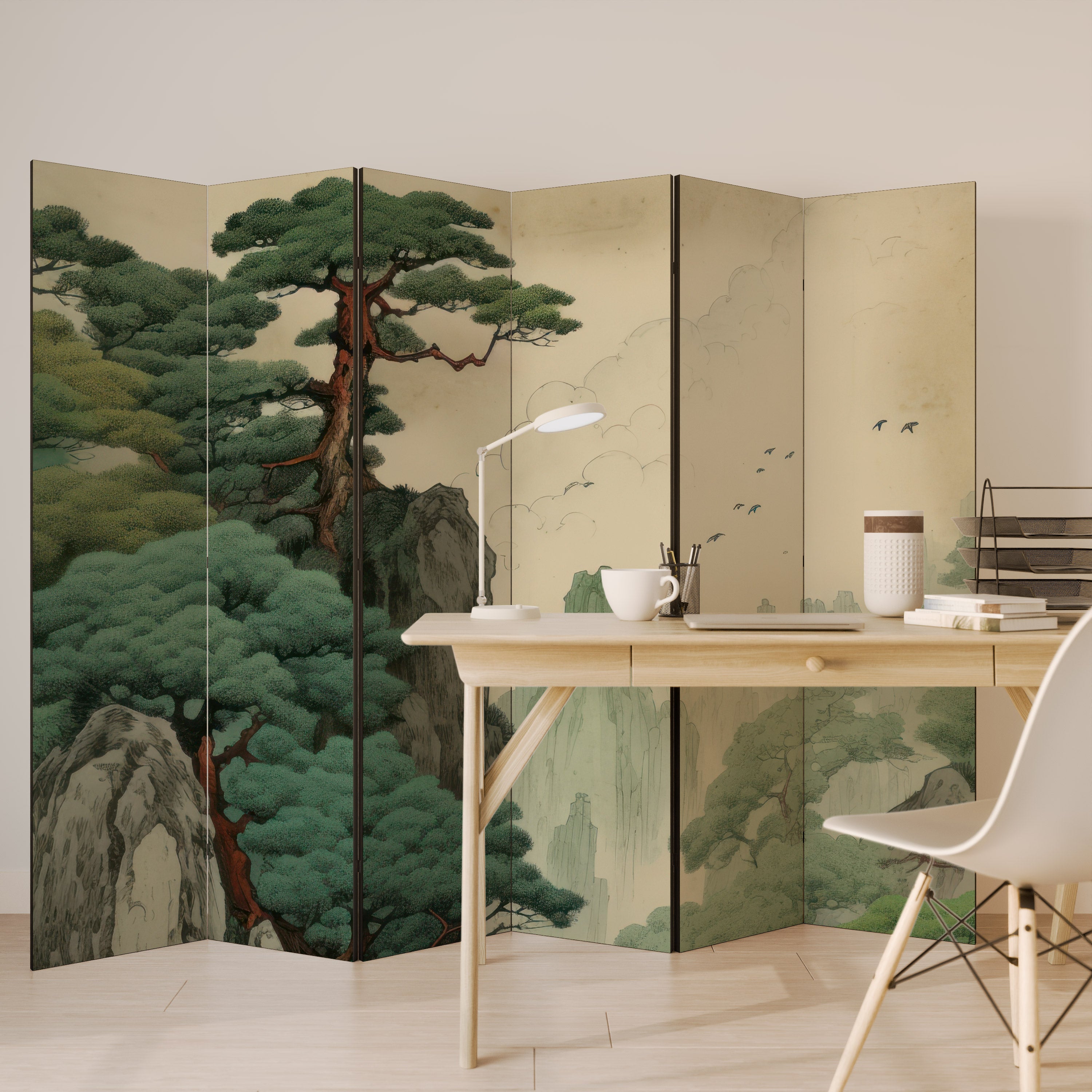 VERDURE ABYSS 6-Panel Room Divider