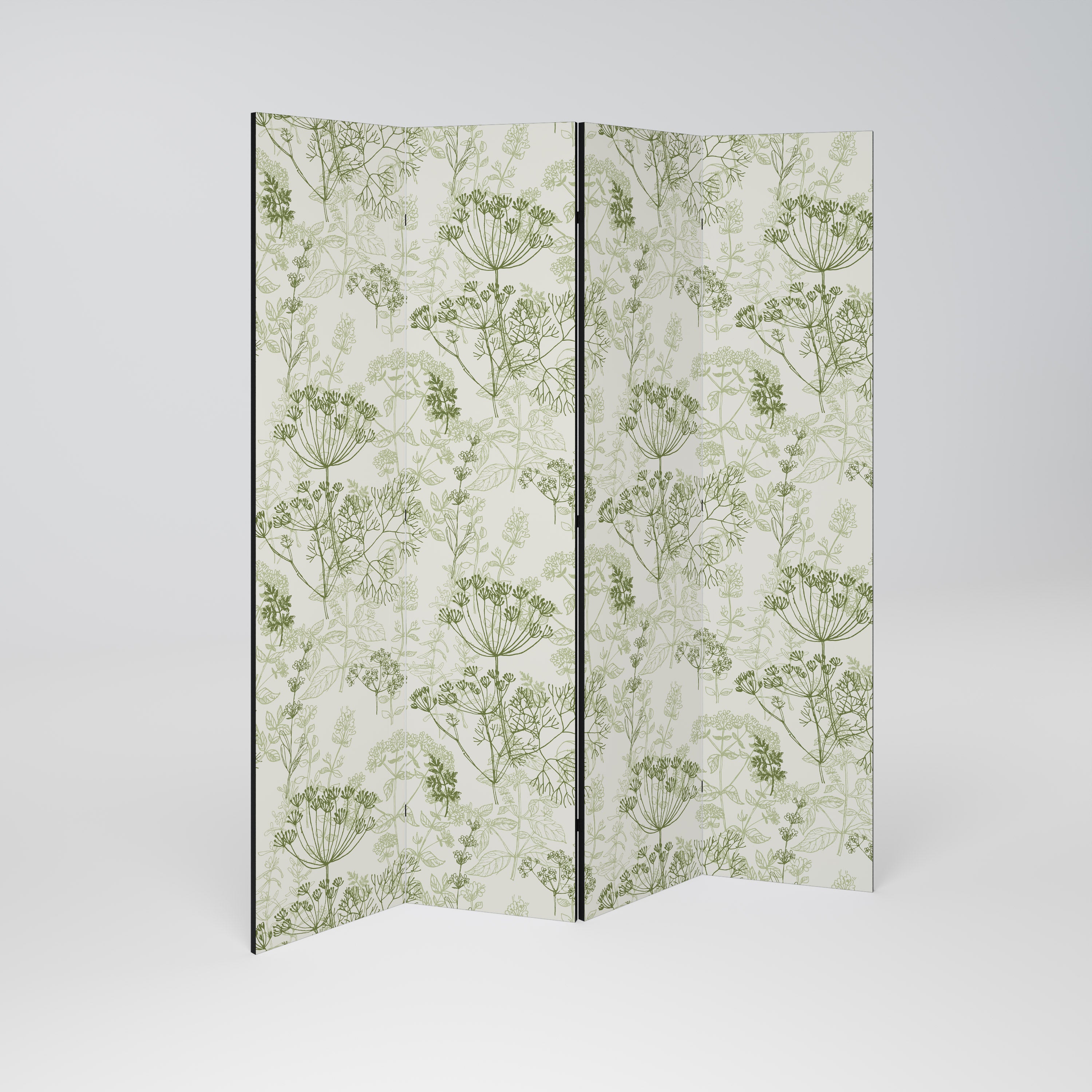 FENNEL BALDACHIN 4-teiliger Paravent