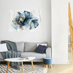 ELEGANT AQUARELLE Peel and Stick Horizontal Poster