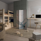 VELVET CROSSING Dekorativer Paravent - 3-teilig