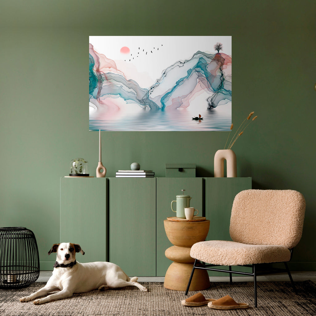 VELVET CROSSING Peel and Stick Horizontal Poster