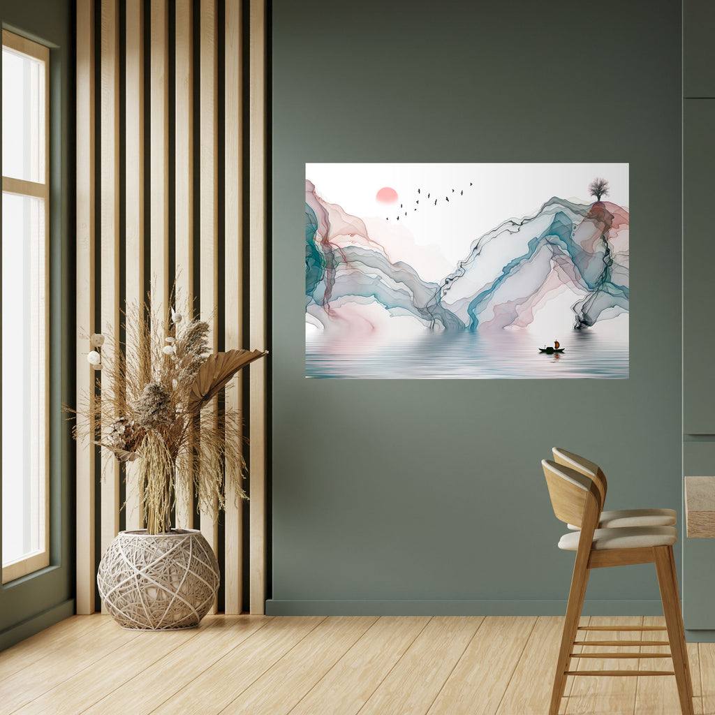 VELVET CROSSING Peel and Stick Horizontal Poster