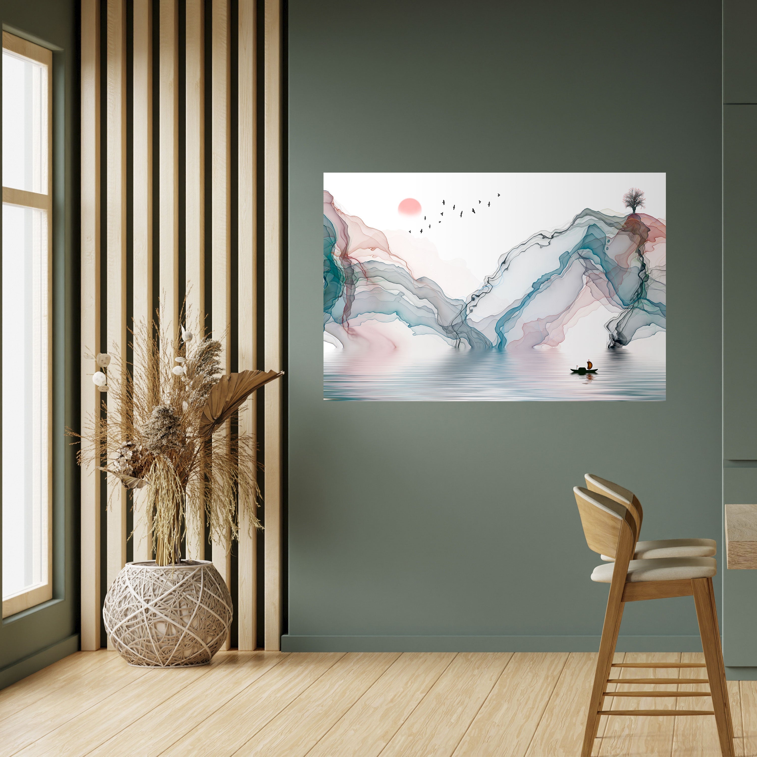 VELVET CROSSING Peel and Stick Horizontal Poster