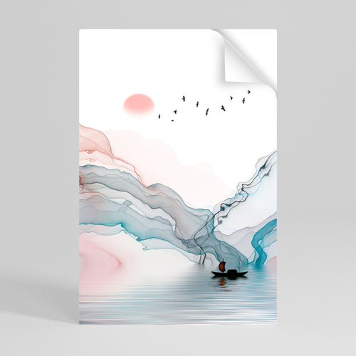 VELVET CROSSING Peel and Stick Vertical Poster