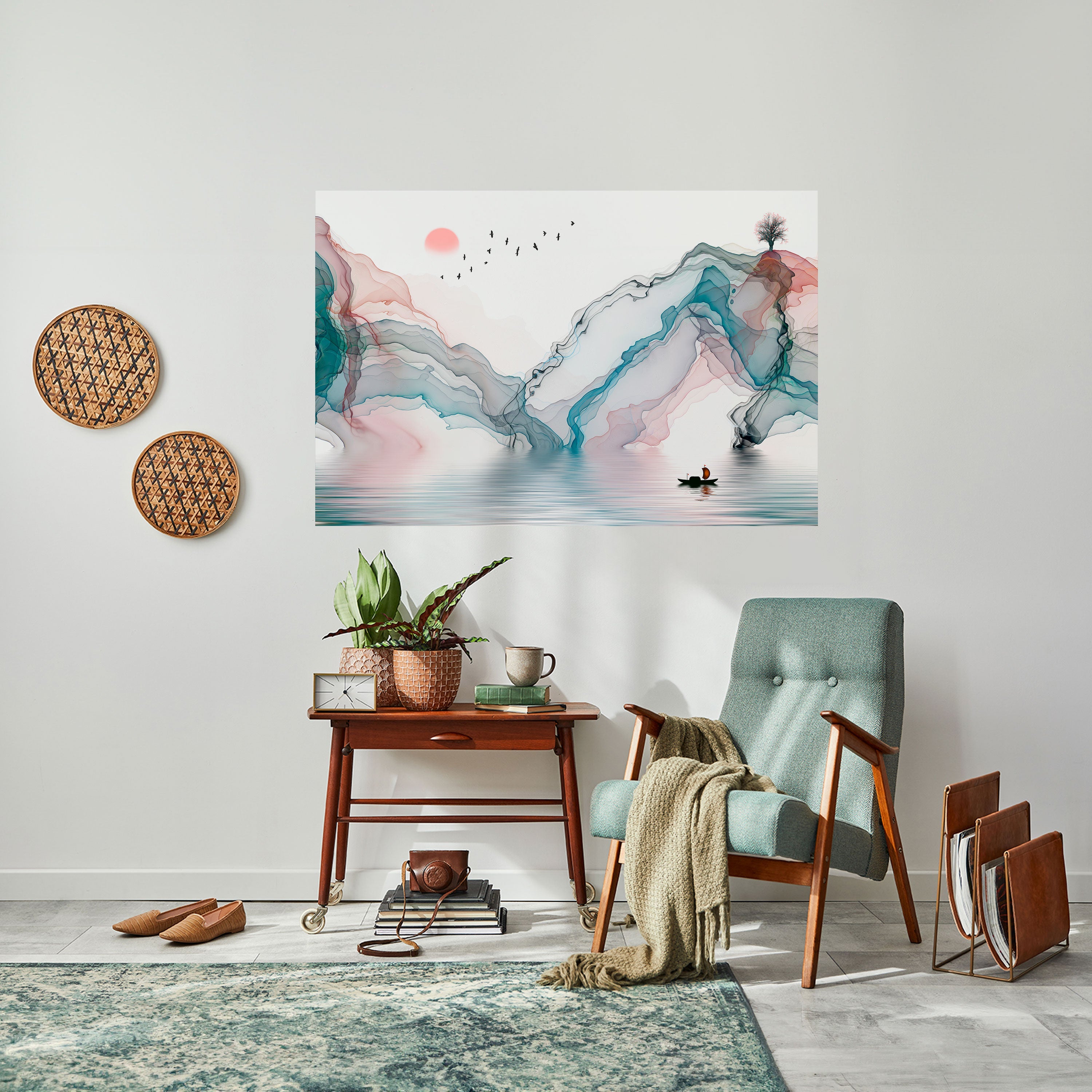 VELVET CROSSING Selbstklebendes Horizontal-Poster